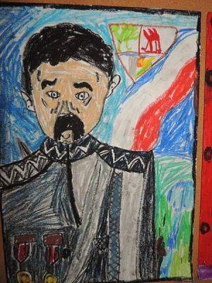  Grafika #4: Józef Piłsudski oczami dzieci grafika