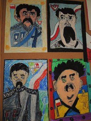  Grafika #5: Józef Piłsudski oczami dzieci grafika