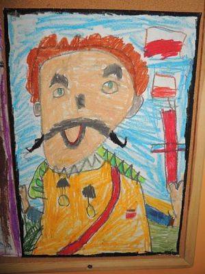  Grafika #6: Józef Piłsudski oczami dzieci grafika