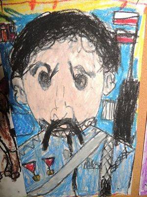  Grafika #8: Józef Piłsudski oczami dzieci grafika