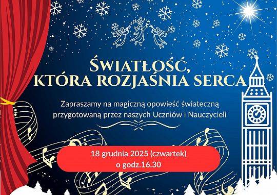 "Światłoczułość, która rozjaśnia serca" - Wieczornica Bożonarodzeniowa